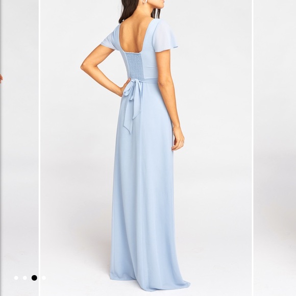 Show Me Your MuMu Dresses & Skirts - Show Me Your Mumu Marie Sweetheart Dress Blue M